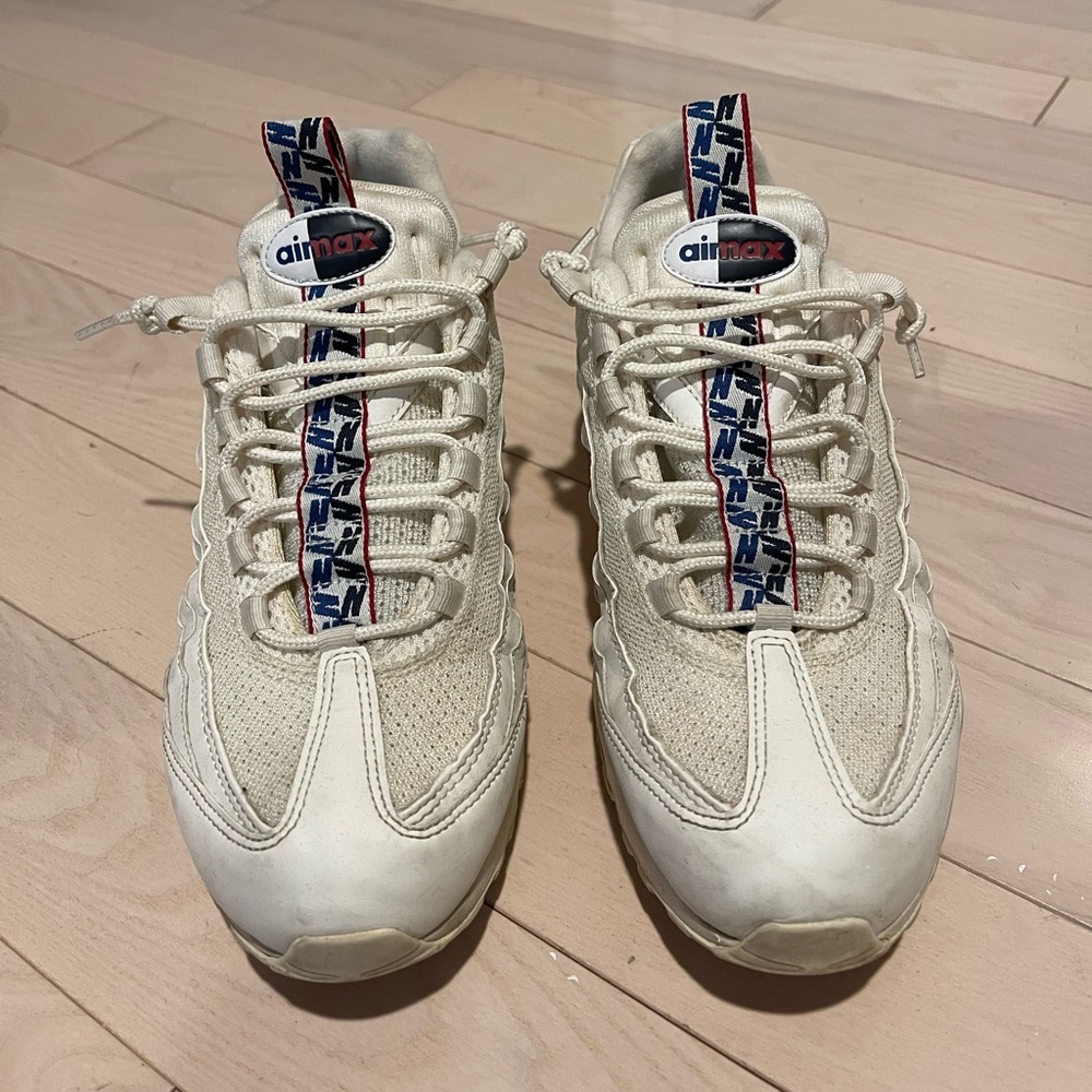 Beige/Off-White Air Max 95